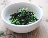 mニラのナムル風塩昆布和え作り方4写真