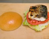 鯖バーガーのクリームソースかけ作り方3写真