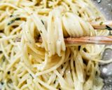 ズボラでOK！お茶漬けクリームパスタ作り方6写真