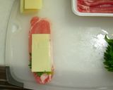 豚肉の大葉チーズ巻き作り方2写真