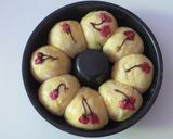 もちもち♬ミニ桜餅入り♡ちぎりパン♪作り方12写真