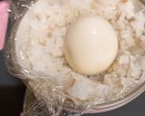 爆弾たまごのおにぎり作り方2写真