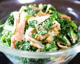 デリ風☆れんこんと水菜の胡麻マヨサラダ作り方9写真