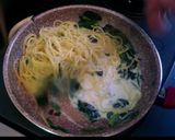 いちいち茹でない鮭と法蓮草クリームパスタ作り方8写真