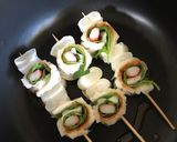 竹輪の焼き鳥風作り方5写真