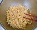 家族に人気 簡単 豆もやしナムル作り方3写真