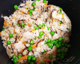 冷凍えのきと塩昆布の炊き込みご飯♪作り方5写真