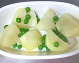 グリンピースとベーコンのポテトグラタン作り方10写真