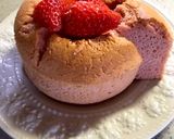 いちごジャムでシフォンケーキ作り方10写真