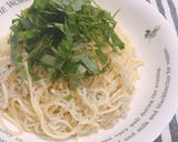 簡単 ☆ 大葉としらすのパスタ作り方3写真