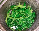 釜揚げしらすとモロヘイヤの素麺作り方2写真