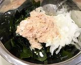 生食わかめと新玉ねぎとツナのサラダ♡旬♪作り方7写真