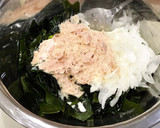生食わかめと新玉ねぎとツナのサラダ♡旬♪作り方7写真