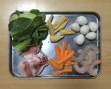 超簡単☆旨い！醤油味のあんかけ焼きそば作り方1写真