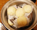 電鍋でおやつ チーズ饅頭作り方6写真