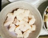 サラダチキンと焼き茄子の和え物♪作り方2写真