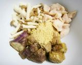 サラダチキンと焼き茄子の和え物♪作り方6写真