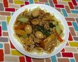 超簡単☆旨い！醤油味のあんかけ焼きそば作り方11写真