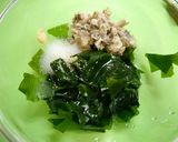 簡単！鯖とわかめの酢の物☆しめさば風味作り方2写真