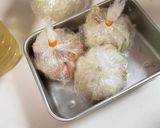 豚ひき肉の冬瓜包み作り方11写真