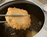 チーズ＆ハム&薩摩芋フライ作り方6写真