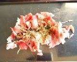 豚バラ肉とインゲン豆の炒め物作り方1写真