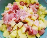 節約！じゃがでかさ増し！唐揚げ！ポテから作り方1写真