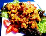 節約！じゃがでかさ増し！唐揚げ！ポテから作り方4写真