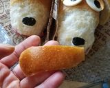キャラ弁簡単可愛いスリンキーホットドック作り方15写真