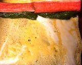 卵焼きカニカマほうれん草 お弁当に作り方2写真