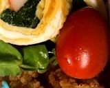 卵焼きカニカマほうれん草 お弁当に作り方6写真