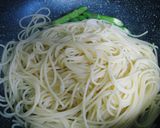グリーンアスパラのおかかパスタ作り方5写真