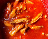簡単！手羽中のトマト煮作り方5写真