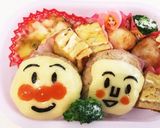 クッキー型で作るアンパンマン弁当作り方4写真