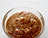 混ぜるだけソース【ごま味噌ソースとんかつ作り方3写真