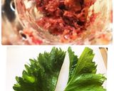 鶏胸肉のはさみ焼き×梅しそver作り方1写真