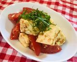 お豆腐とトマトのごまおかかサラダ。作り方5写真