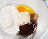 絹ごし豆腐のココアパウンドケーキ♪作り方1写真