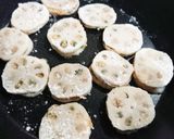 生姜が香るレンコンの肉詰め作り方4写真