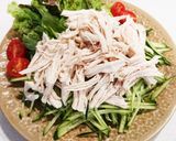 ごま油香る鶏むね肉のピリ辛中華作り方2写真