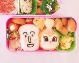 しょくぱんまんとドキンちゃんキャラ弁作り方3写真