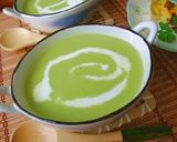 グリーンピースと新玉ねぎのポタージュ☆作り方5写真