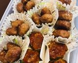 節約肉団子の甘酢あん♡お弁当にも♡作り方1写真