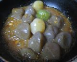 たまコン胡麻味噌てり焼き作り方3写真
