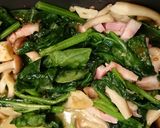 ほうれん草とベーコンとしめじのパスタ☆作り方8写真