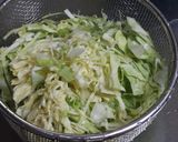 キャベツいっぱいの「鳥の巣ラーメン」作り方1写真