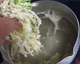 キャベツいっぱいの「鳥の巣ラーメン」作り方3写真