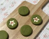 抹茶のホワイトチョコサンドクッキー作り方7写真