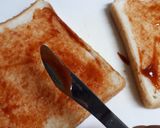 コンビニサラダの残りを使ったホットサンド作り方2写真