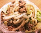 防災★簡単ツナの蒸し焼うどん作り方7写真